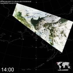 Level 1B Image at: 1400 UTC