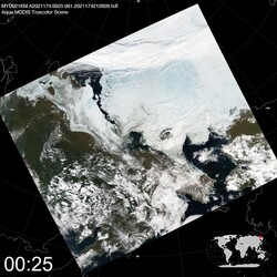 Level 1B Image at: 0025 UTC