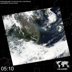 Level 1B Image at: 0510 UTC