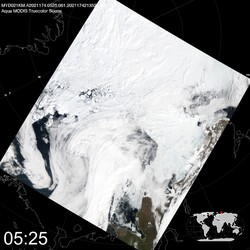 Level 1B Image at: 0525 UTC