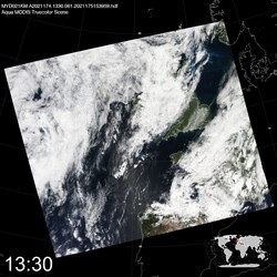 Level 1B Image at: 1330 UTC