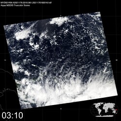 Level 1B Image at: 0310 UTC