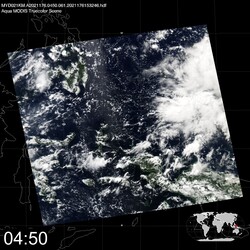 Level 1B Image at: 0450 UTC