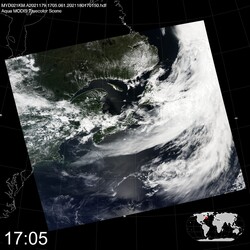 Level 1B Image at: 1705 UTC