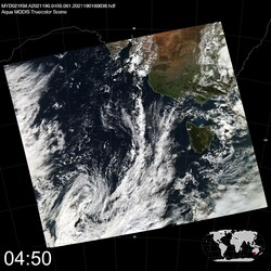 Level 1B Image at: 0450 UTC