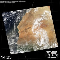 Level 1B Image at: 1405 UTC