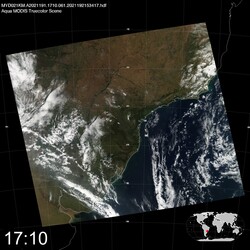 Level 1B Image at: 1710 UTC