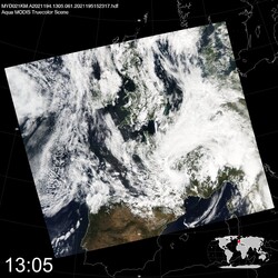 Level 1B Image at: 1305 UTC