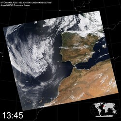 Level 1B Image at: 1345 UTC