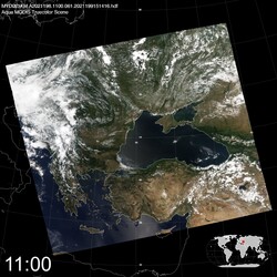 Level 1B Image at: 1100 UTC