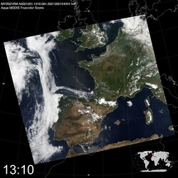 Level 1B Image at: 1310 UTC