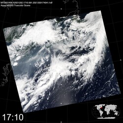 Level 1B Image at: 1710 UTC