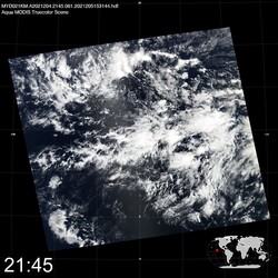 Level 1B Image at: 2145 UTC