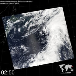 Level 1B Image at: 0250 UTC