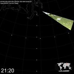Level 1B Image at: 2120 UTC