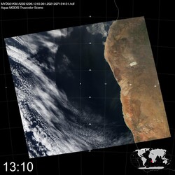 Level 1B Image at: 1310 UTC