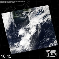 Level 1B Image at: 1645 UTC