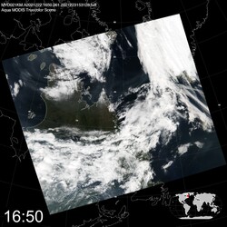 Level 1B Image at: 1650 UTC