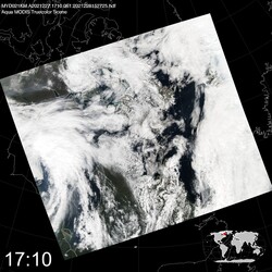 Level 1B Image at: 1710 UTC