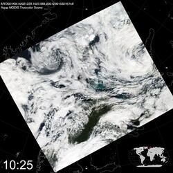 Level 1B Image at: 1025 UTC