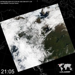 Level 1B Image at: 2105 UTC