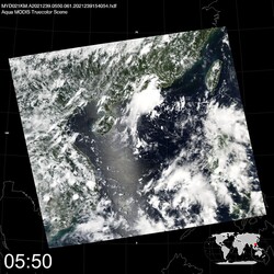 Level 1B Image at: 0550 UTC