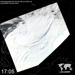 Level 1B Image at: 1705 UTC