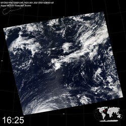 Level 1B Image at: 1625 UTC