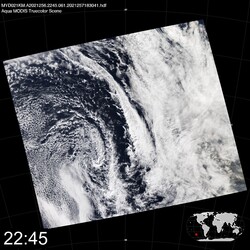 Level 1B Image at: 2245 UTC