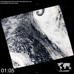 Level 1B Image at: 0105 UTC