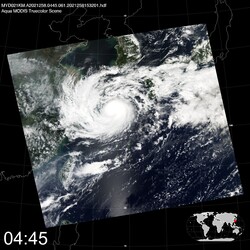 Level 1B Image at: 0445 UTC