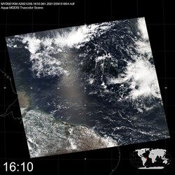 Level 1B Image at: 1610 UTC