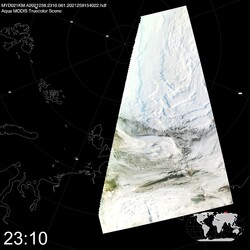 Level 1B Image at: 2310 UTC