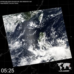 Level 1B Image at: 0525 UTC