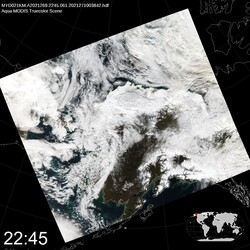 Level 1B Image at: 2245 UTC