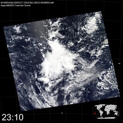 Level 1B Image at: 2310 UTC