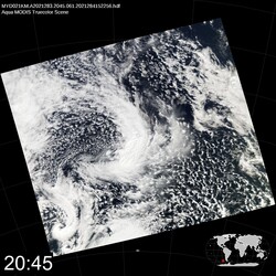 Level 1B Image at: 2045 UTC