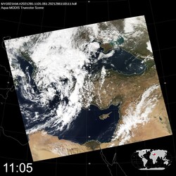 Level 1B Image at: 1105 UTC