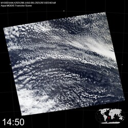 Level 1B Image at: 1450 UTC