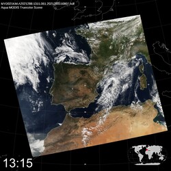 Level 1B Image at: 1315 UTC