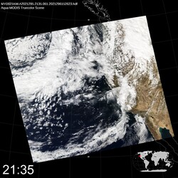 Level 1B Image at: 2135 UTC