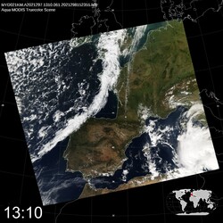 Level 1B Image at: 1310 UTC