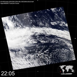 Level 1B Image at: 2205 UTC