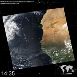 Level 1B Image at: 1435 UTC