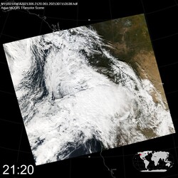 Level 1B Image at: 2120 UTC