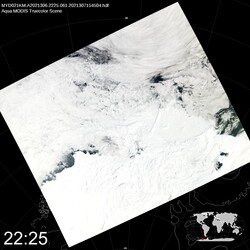 Level 1B Image at: 2225 UTC