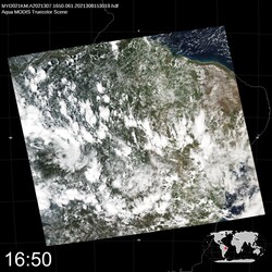 Level 1B Image at: 1650 UTC