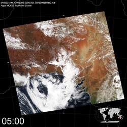 Level 1B Image at: 0500 UTC