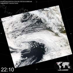 Level 1B Image at: 2210 UTC