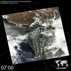 Level 1B Image at: 0700 UTC